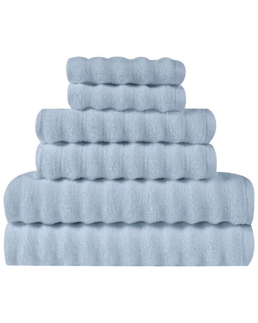 London Fog Zero Twist 6pc Towel Set