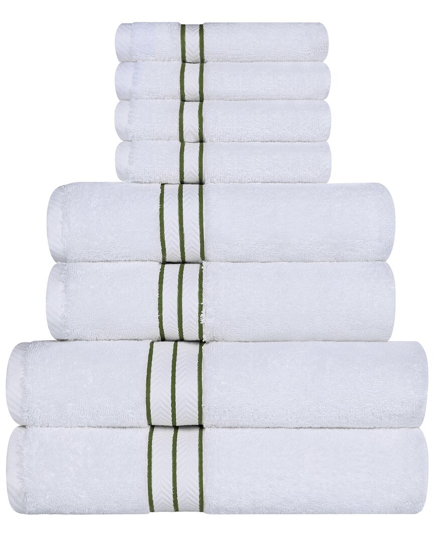 Superior Turkish Highly Absorbent Hotel Collection 8pc Towel Set