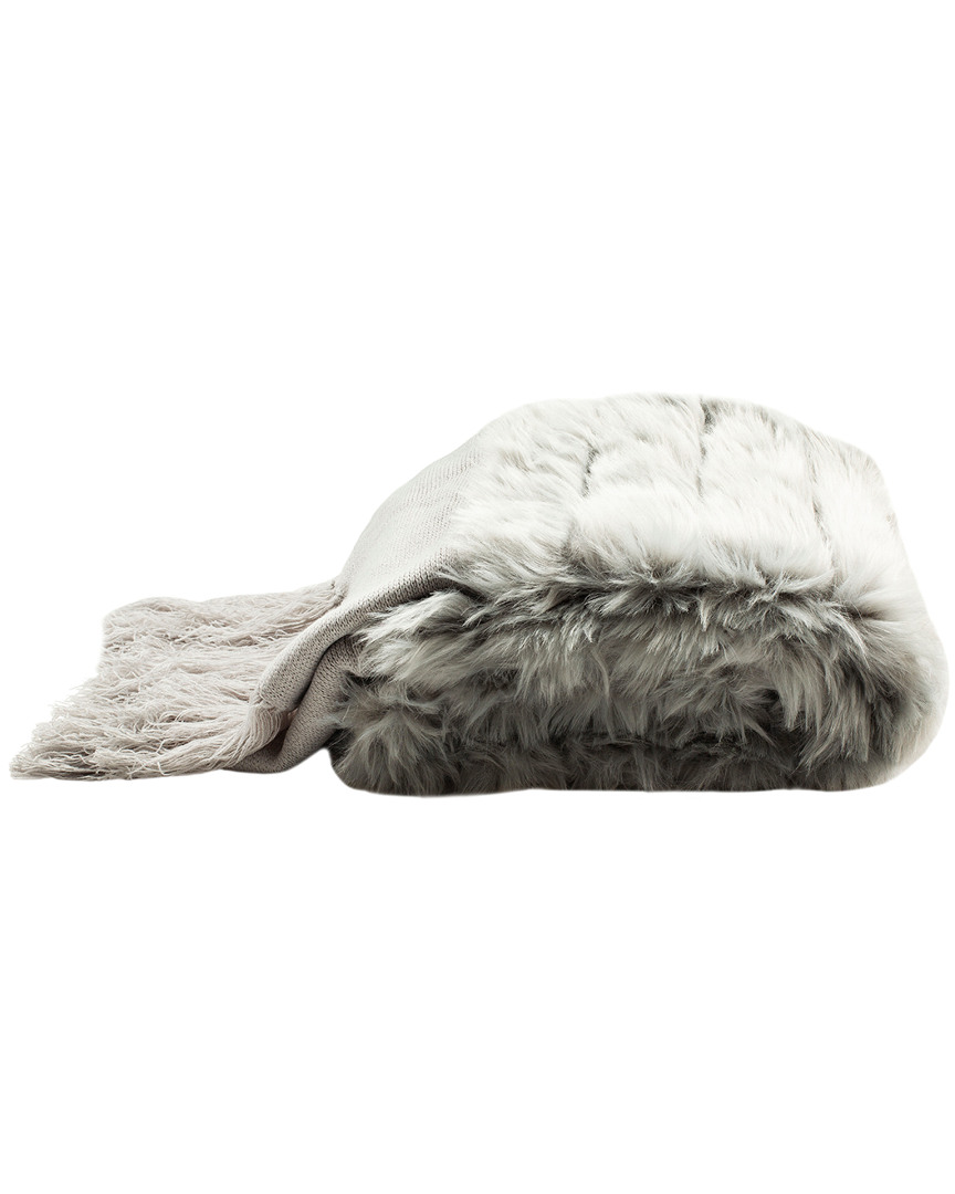 Safavieh Faux Fur Alexi Bed Runner Throw