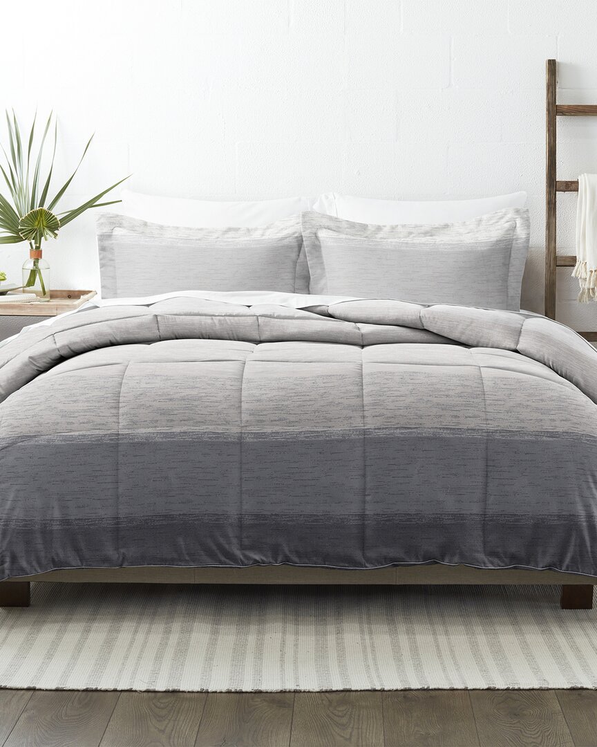 Home Collection Premium Ultra Soft Gray Ombre Down-alternative Comforter