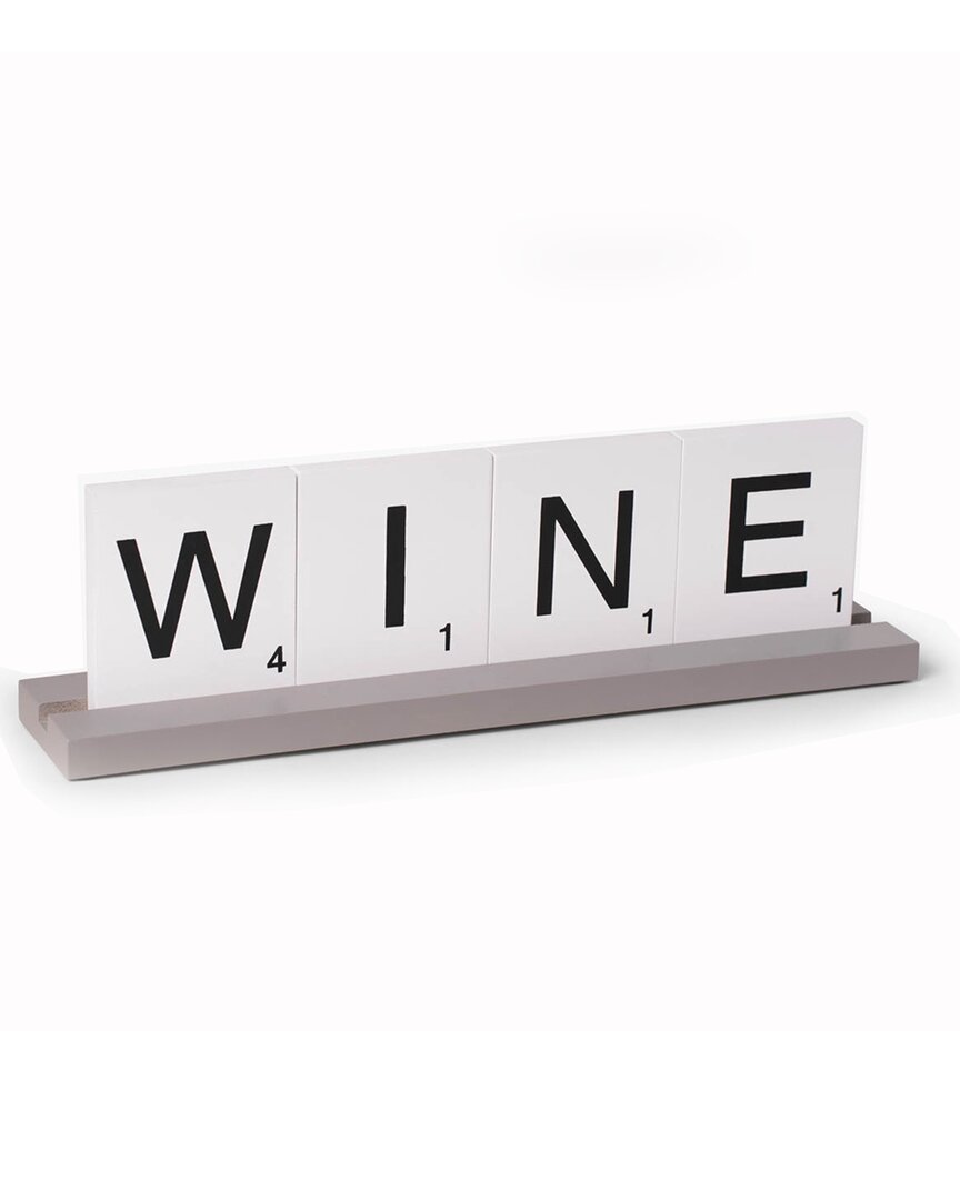 Bey-berk Wine Scrabble Design Sign