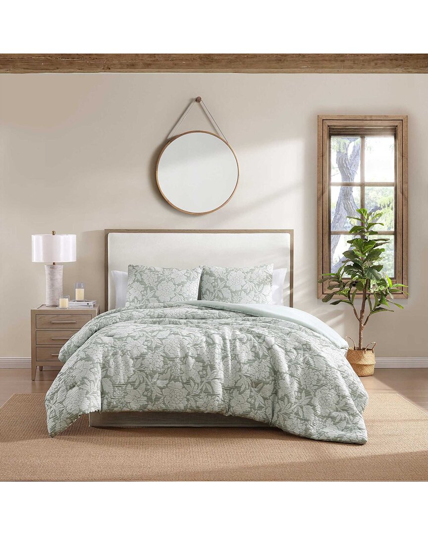 Stone Cottage Redding Floral Matelasse Jacquard Duvet Cover Set