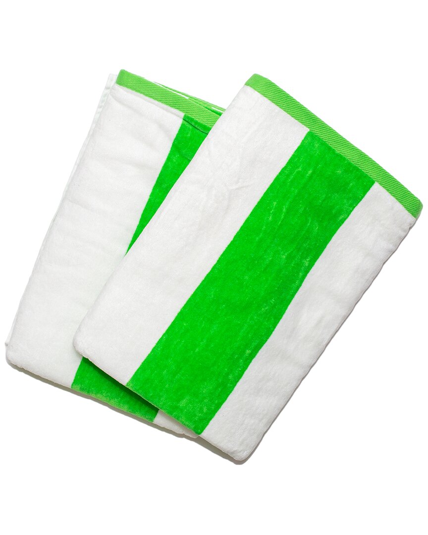 Espalma Tropical Cabana 2pc Beach Towel Set