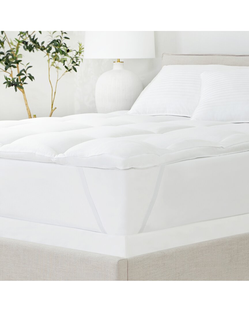 Shop Home Collection Ultra Plush Luxury Mattress Pad Topper In White