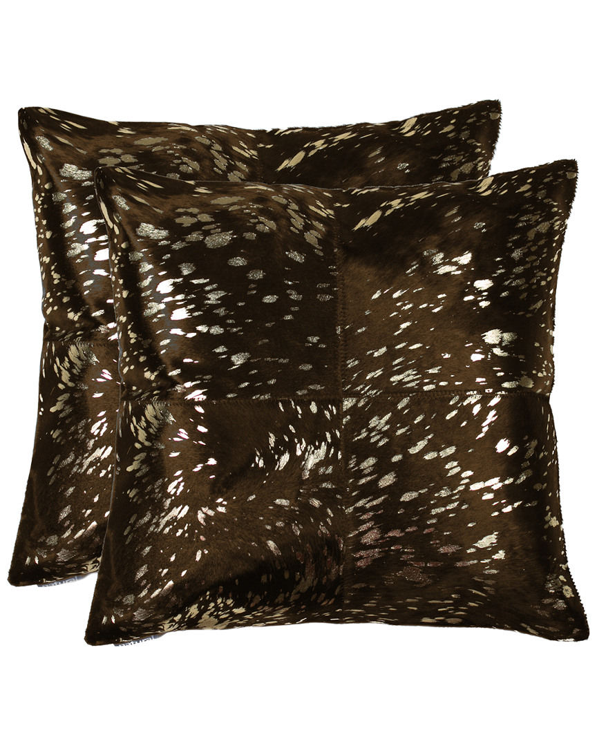 Lifestyle Brands Set Of 2 Torino Quattro Pillows