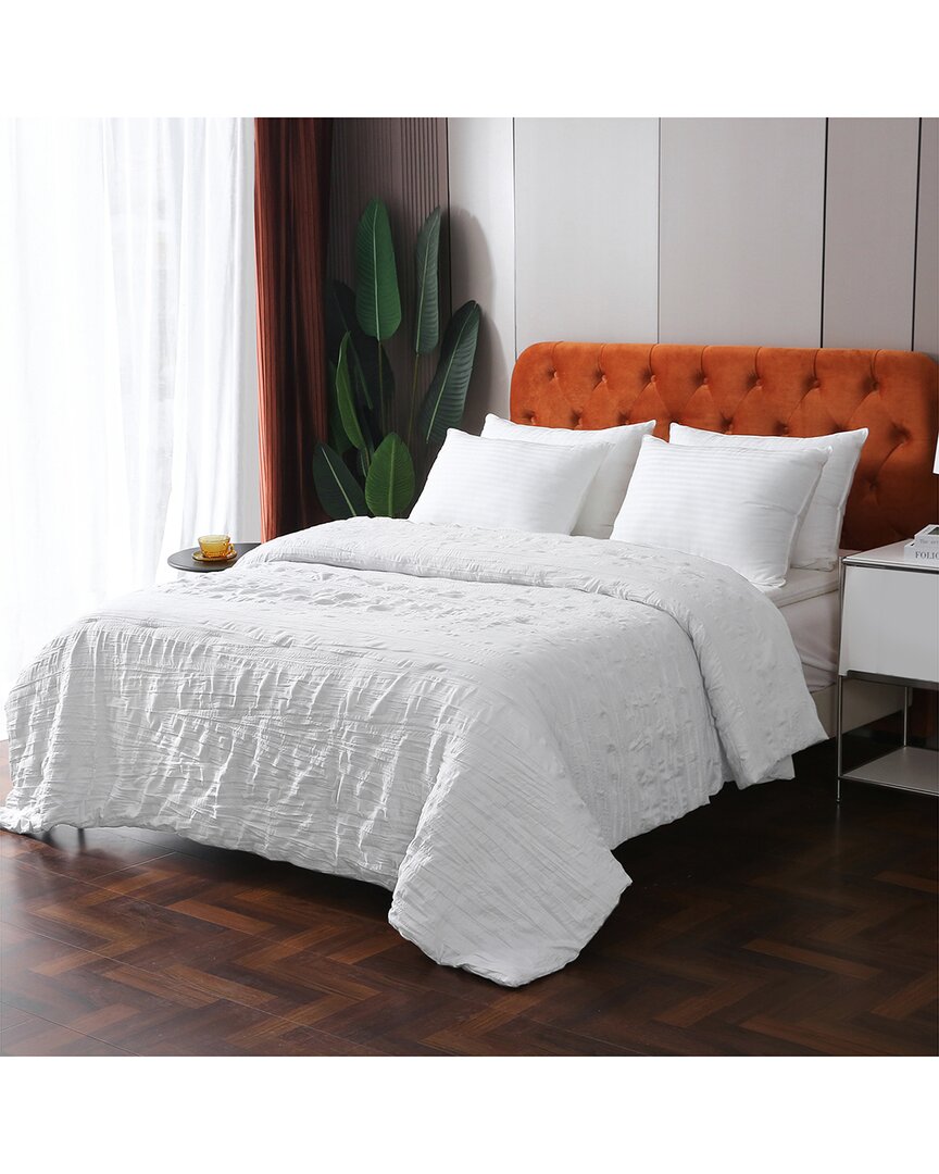 St. James Home Crinkled Down Alternative Blanket