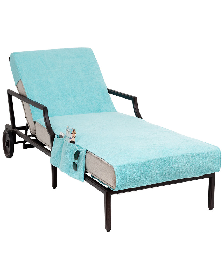 Linum Home Textiles Turkish Chaise Lounge Cover With Pockets