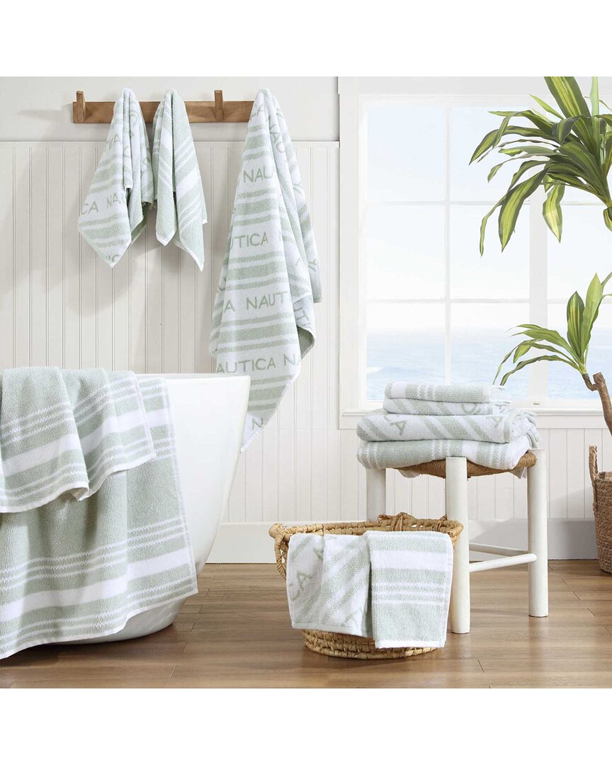 Nautica Windward Terry 6pc Towel Set In White