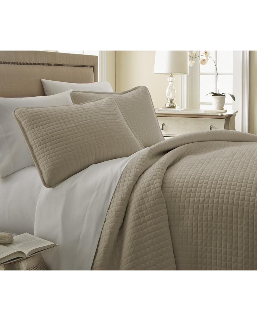 South Shore Linens Southshore Linens Vilano Springs Quilt Set In Gray