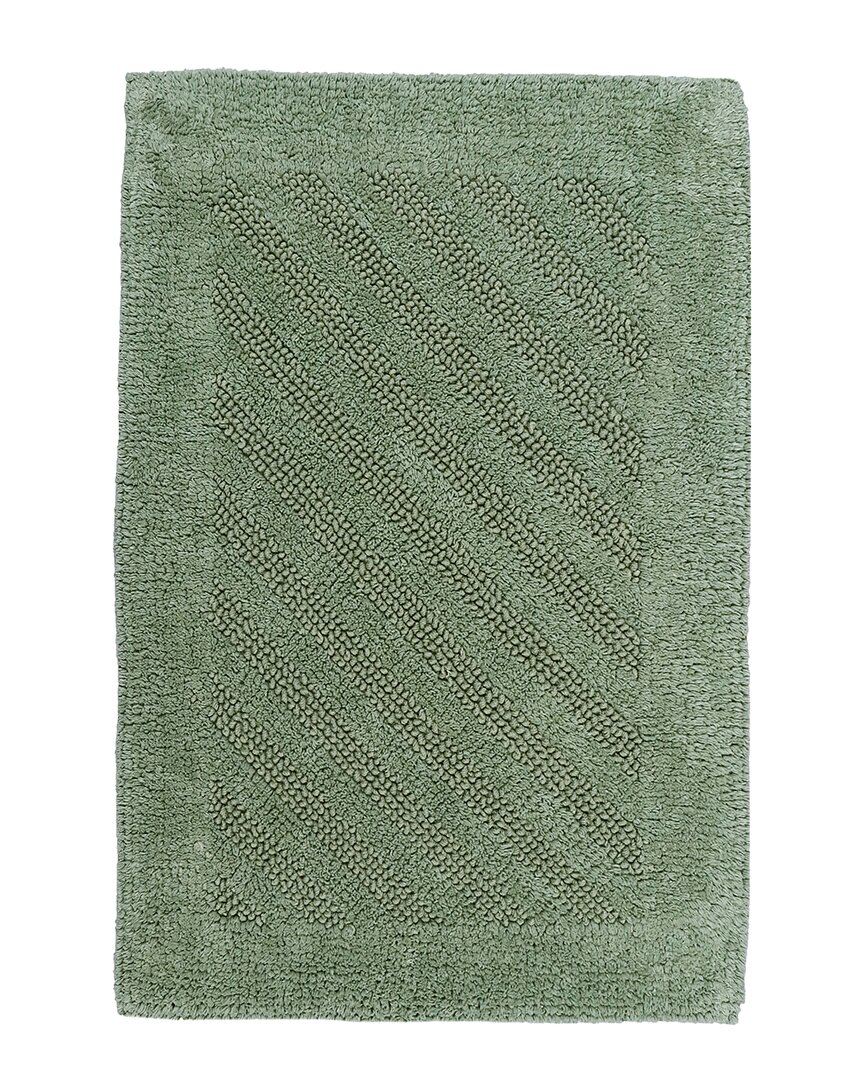 Knightsbridge Shooting Star Bath Rug In Green