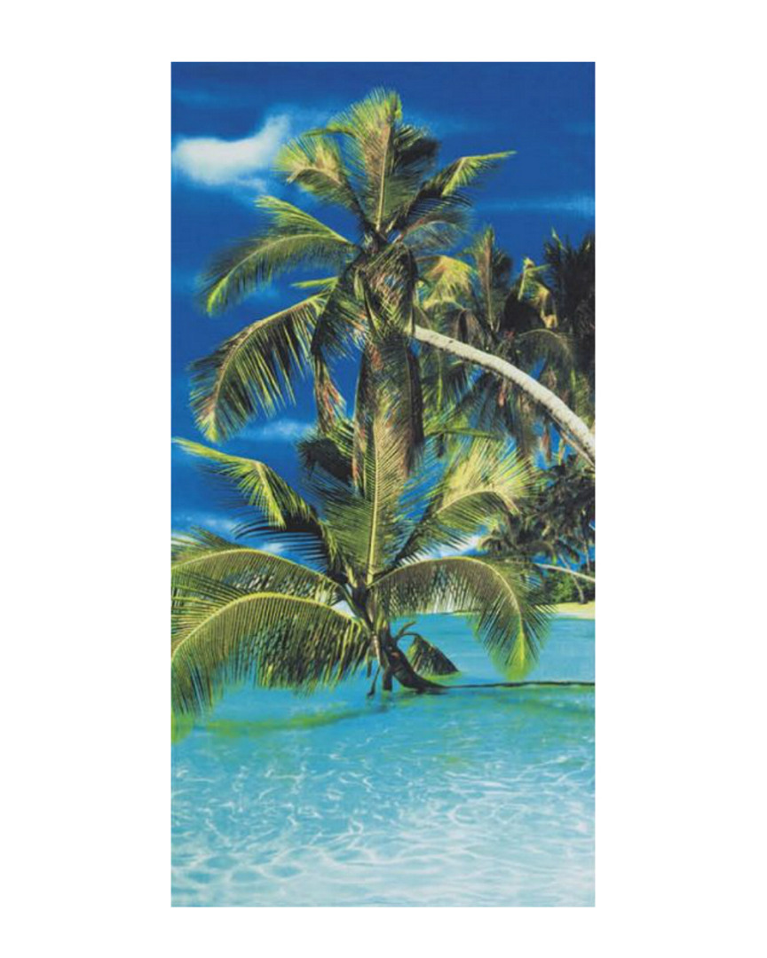 Dohler Set Of 2 Amazing Paradise Beach Towels In Multi