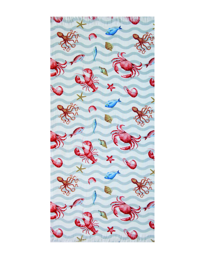 Image of Dohler Crustaceans Brazilian Beach Towel