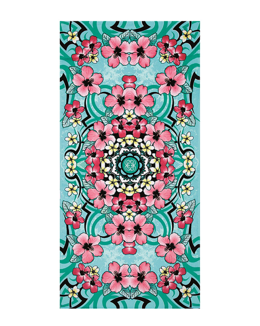 Image of Dohler Set of  Hibiscus Festival Beach Towels
