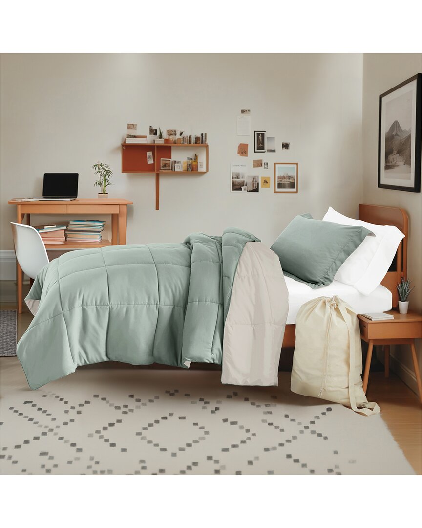 Home Collection Ultimate College Essentials Bedding Bundle - Green