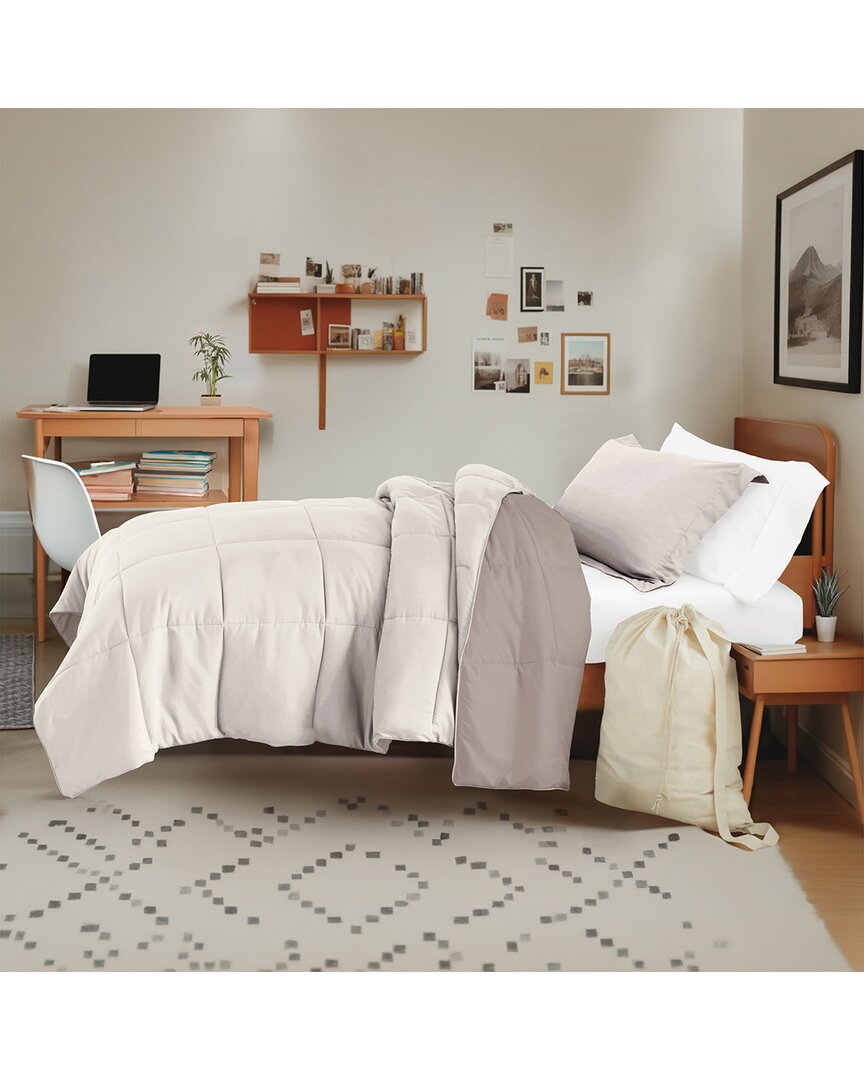 Home Collection Ultimate College Essentials Bedding Bundle - Natur
