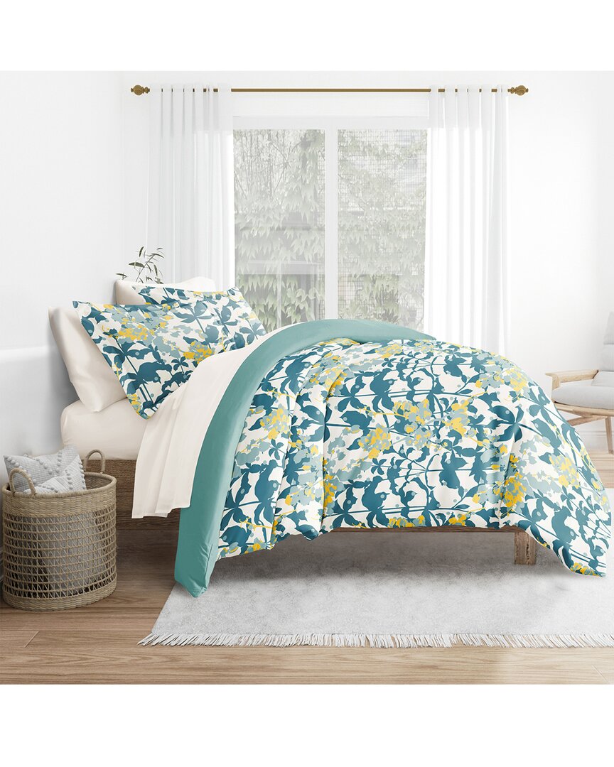 Home Collection Bedding Bundle Duvet Cover, Comforter & Sheet Set In Blue