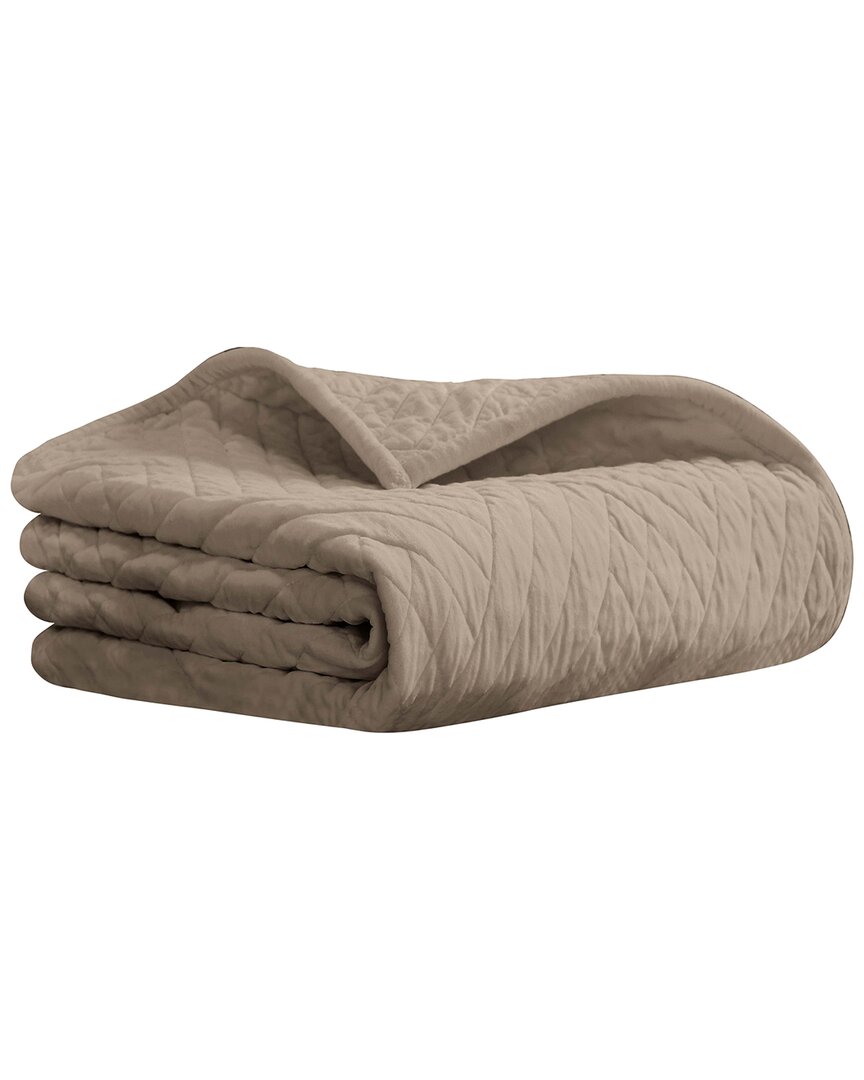 Superior Karina Cotton Velvet Lightweight Throw