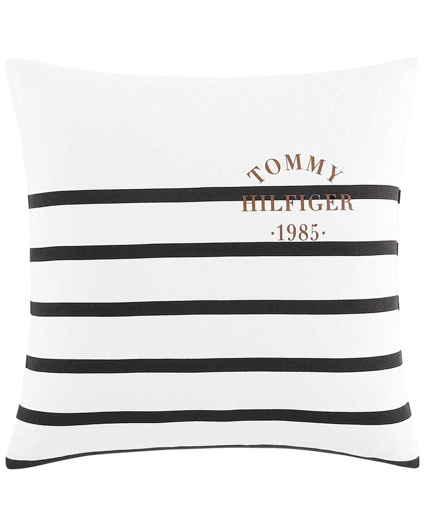 Tommy Hilfiger Placement Stripe Knitted Decorative Pillow