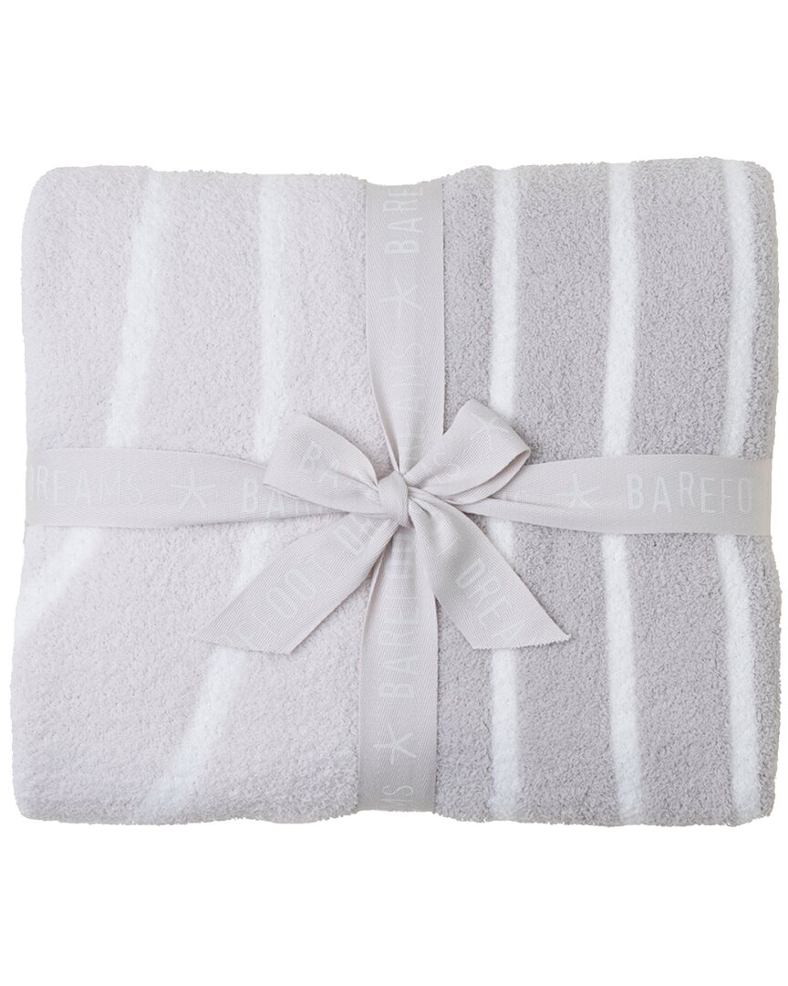 Barefoot Dreams Cozychic Endless Road Blanket In Gray