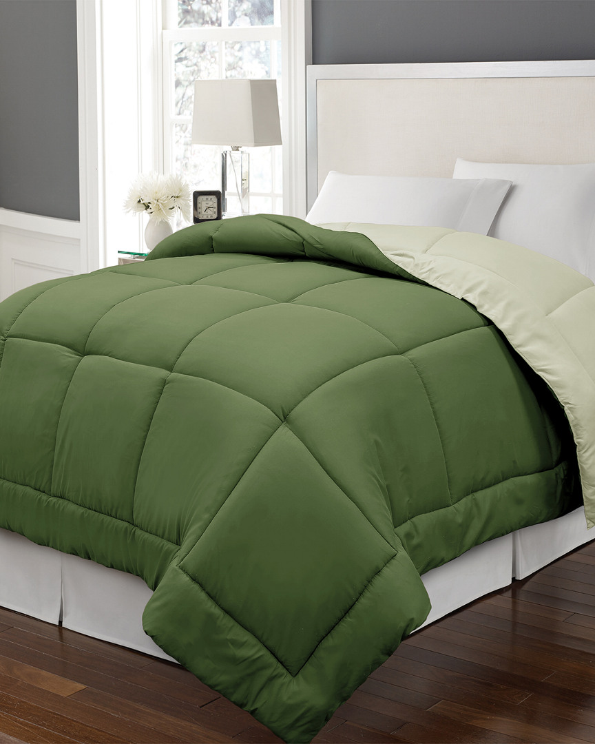 Blue Ridge Home Color Reversible Down Alternative Comforter