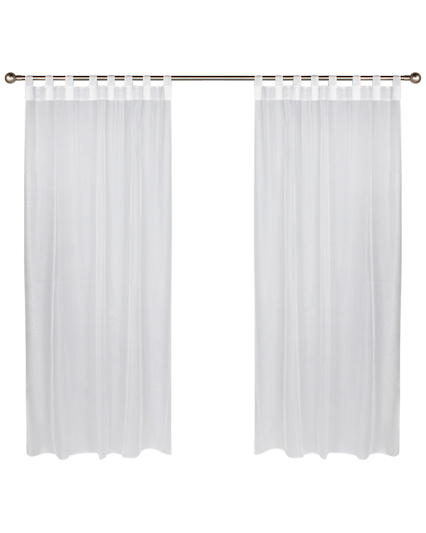 Commonwealth Home Fashions Commonwealth Escape Indoor /outdoor Hook & Loop Tab Single Curtain
