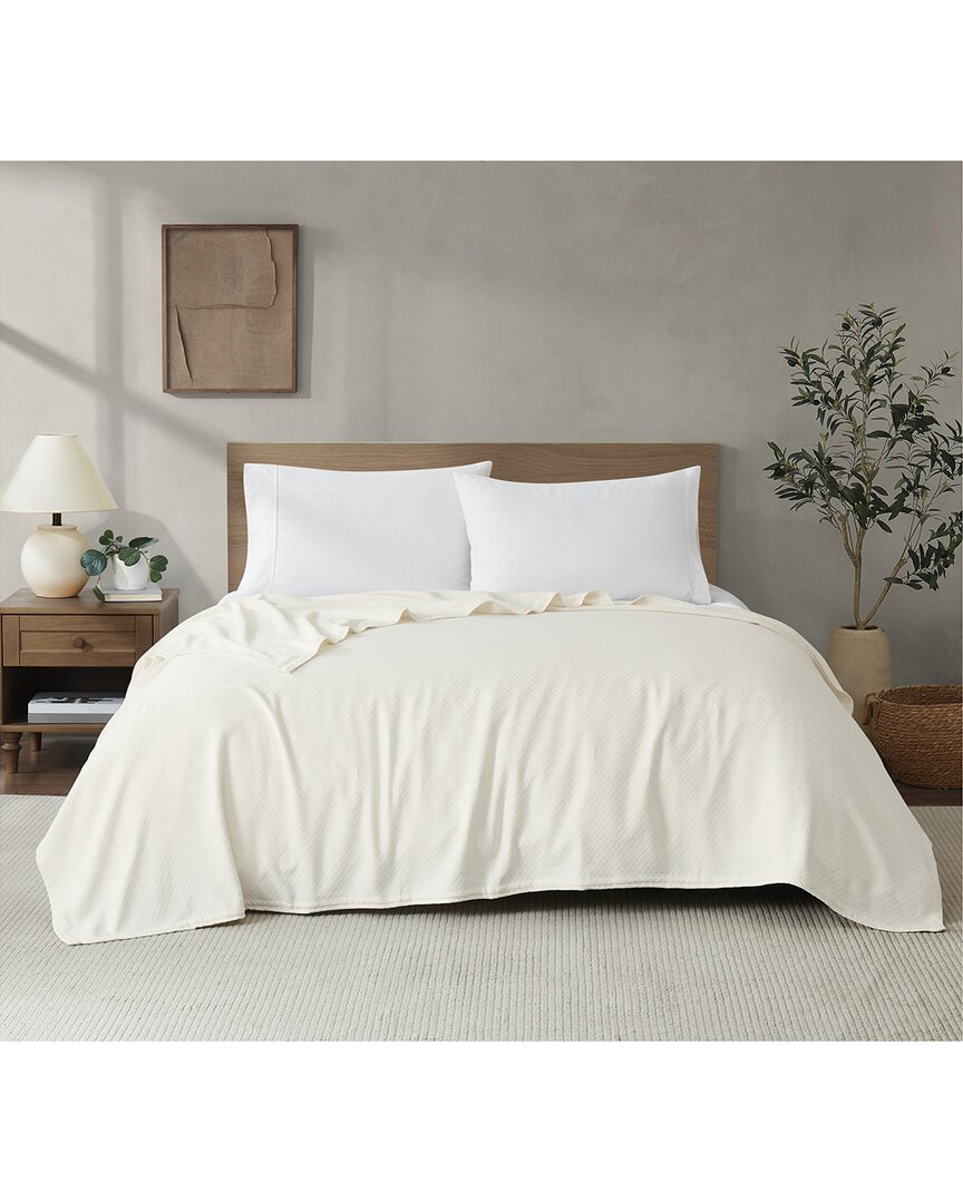 Royal Velvet Dream Cotton Blanket In White