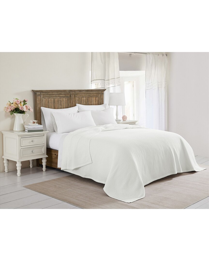 The Farmhouse By Rachel Ashwell Cotton Waffle Blanket