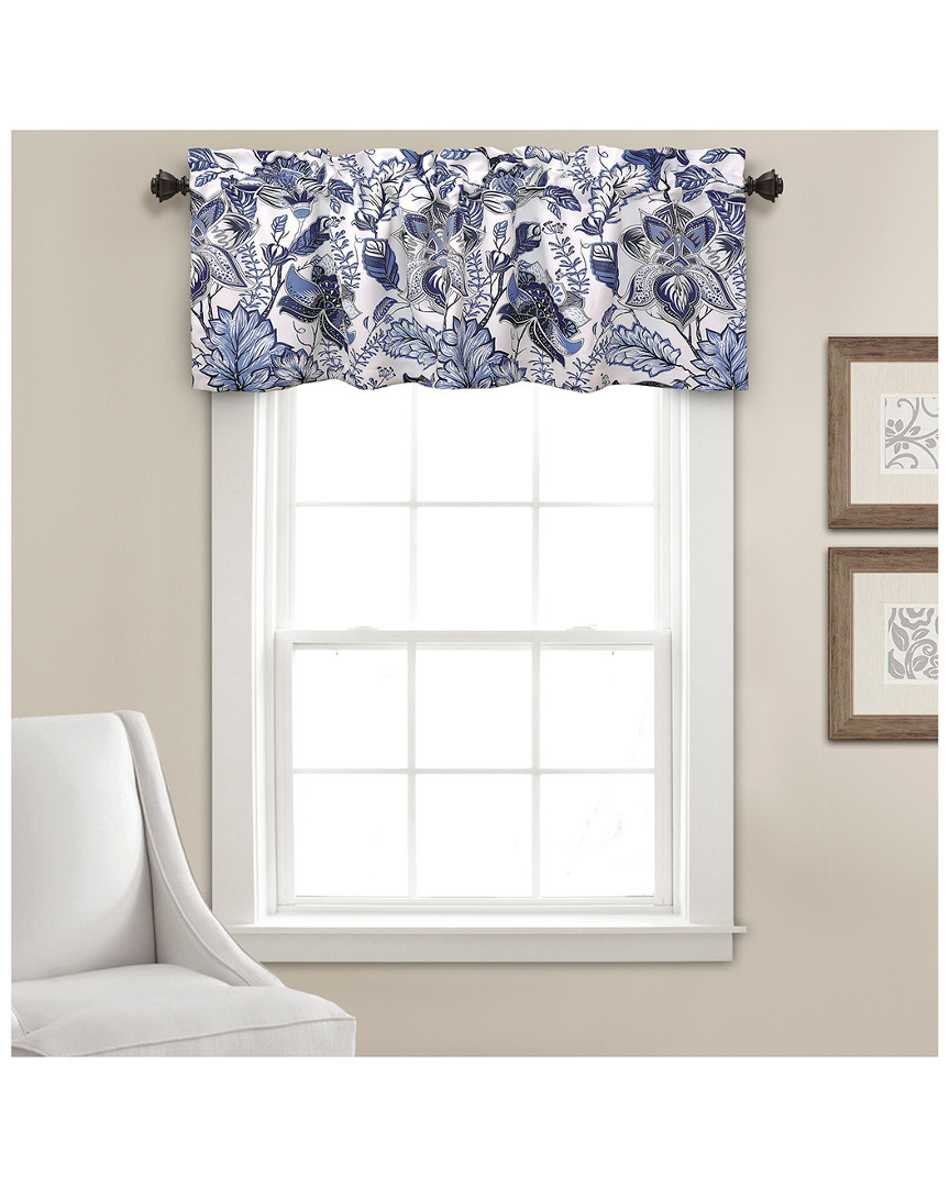 Triangle Home Cynthia Jacobean Room Darkening Valance Curtain