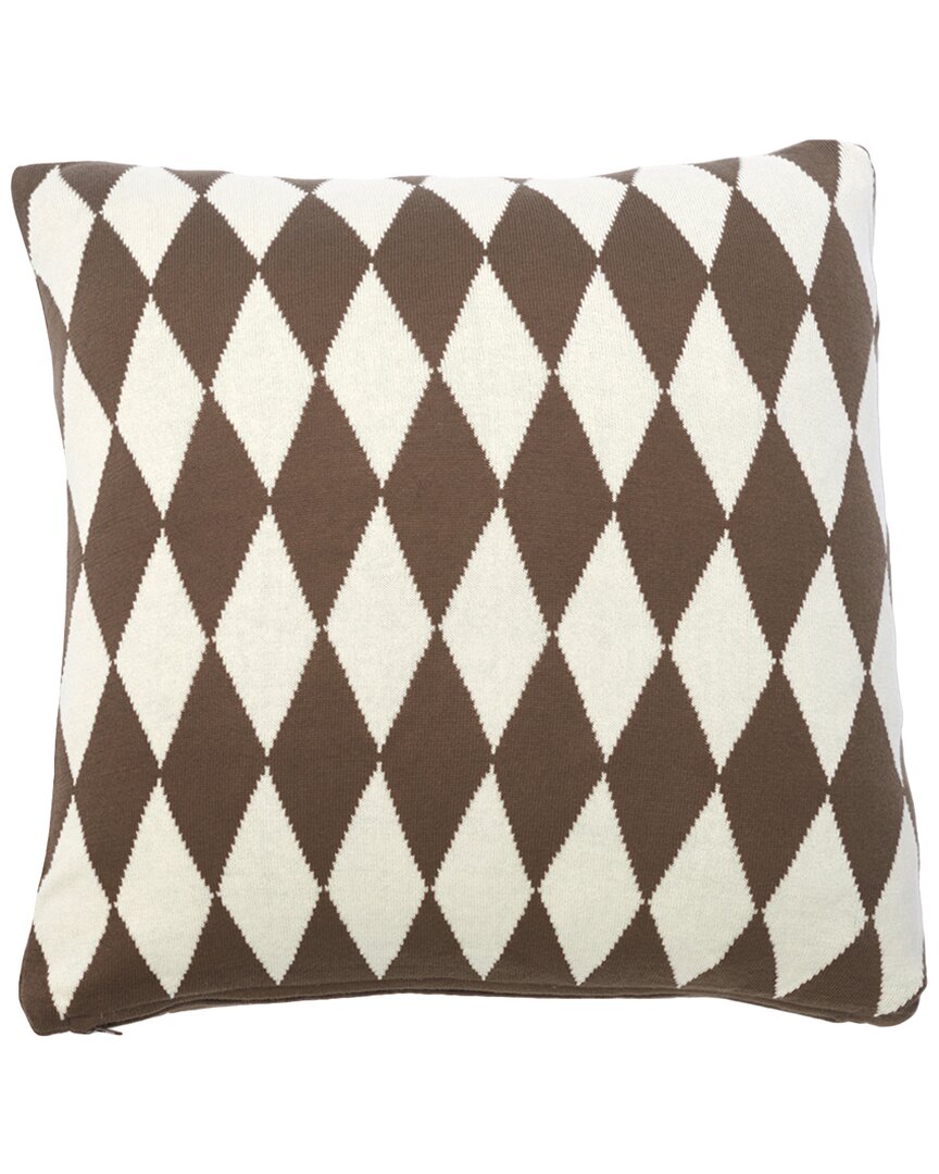 Amity Home Nat Pillow In Brown