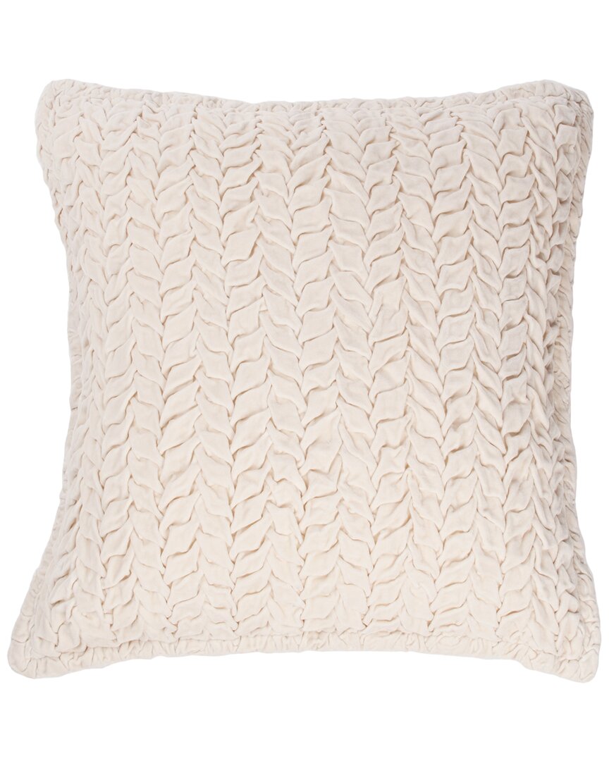 Amity Home Ted Pillow In Ivory