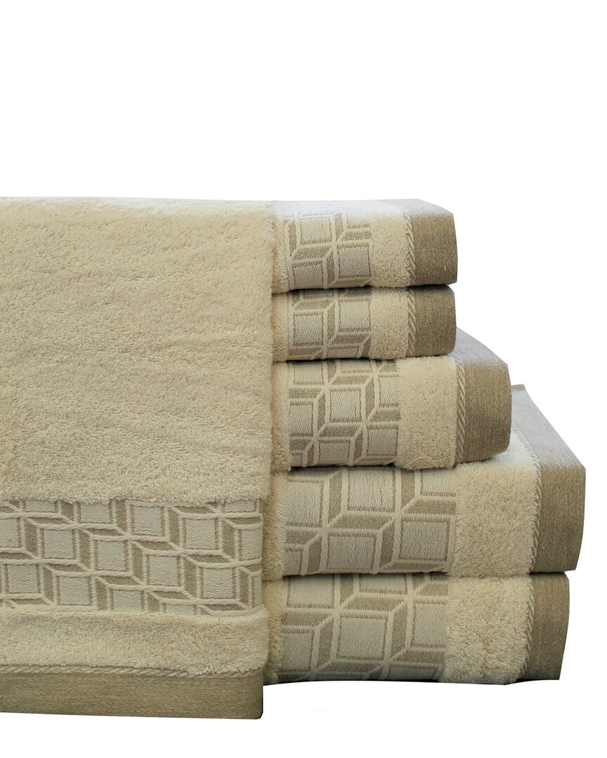 Belle Epoque Blocks 6pc Towel Set