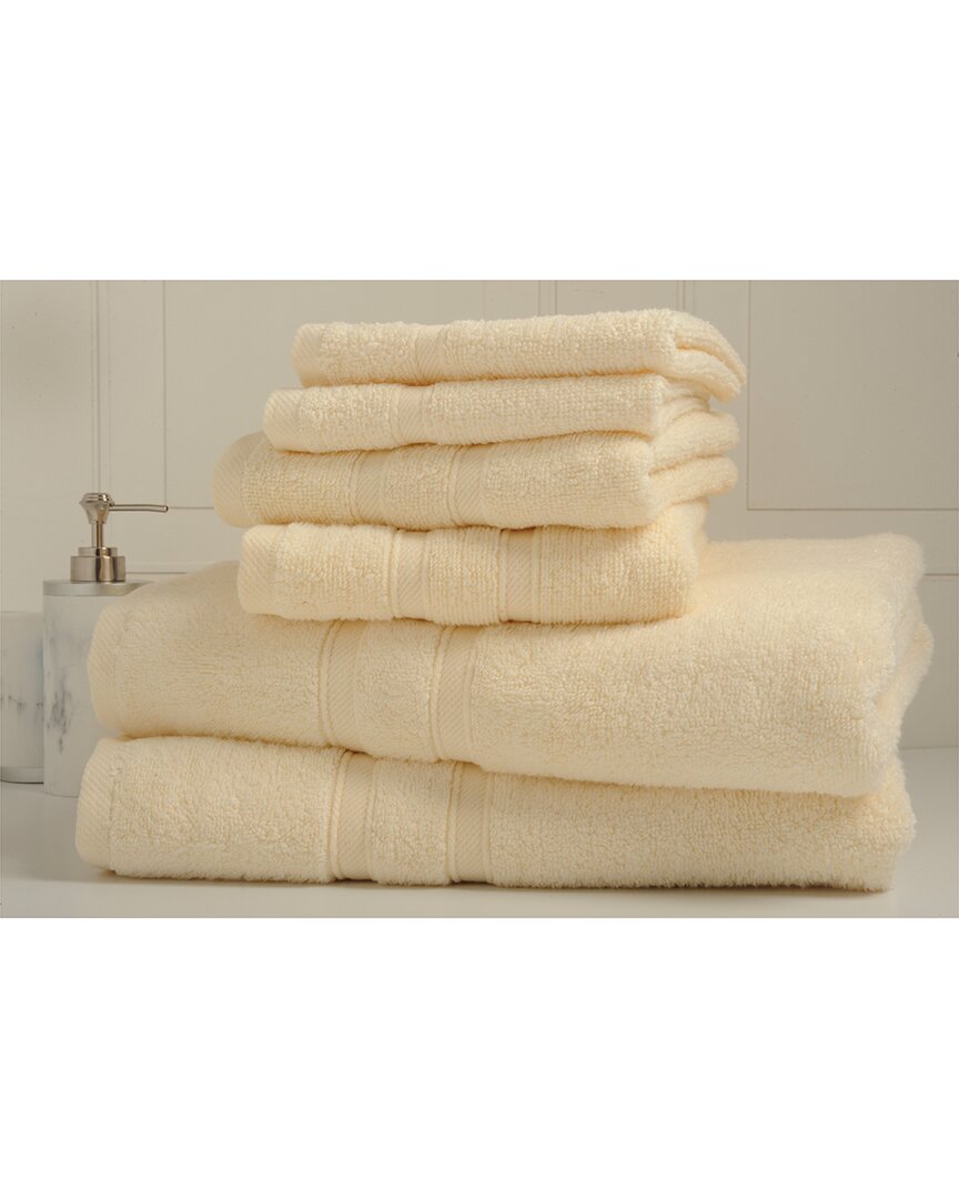 Bibb Home Zero Twist Cotton Towel Set