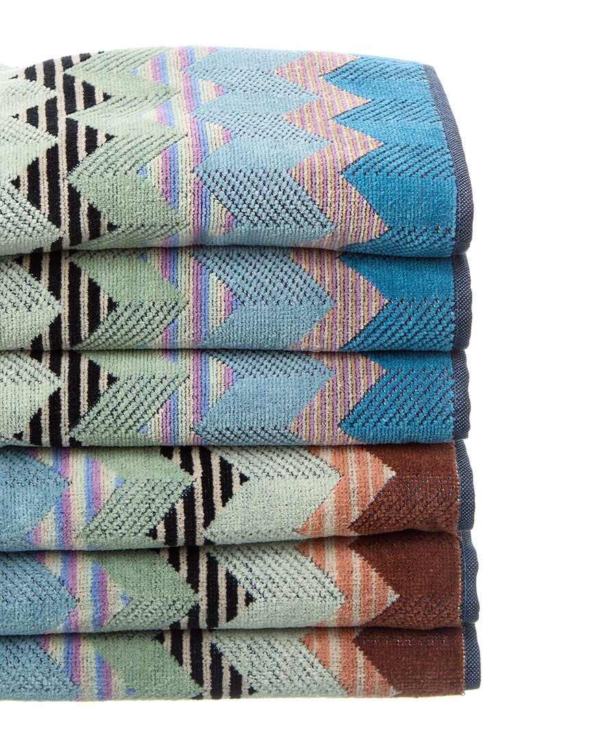 Missoni Home Alfred Set Of 6 Hand Towels