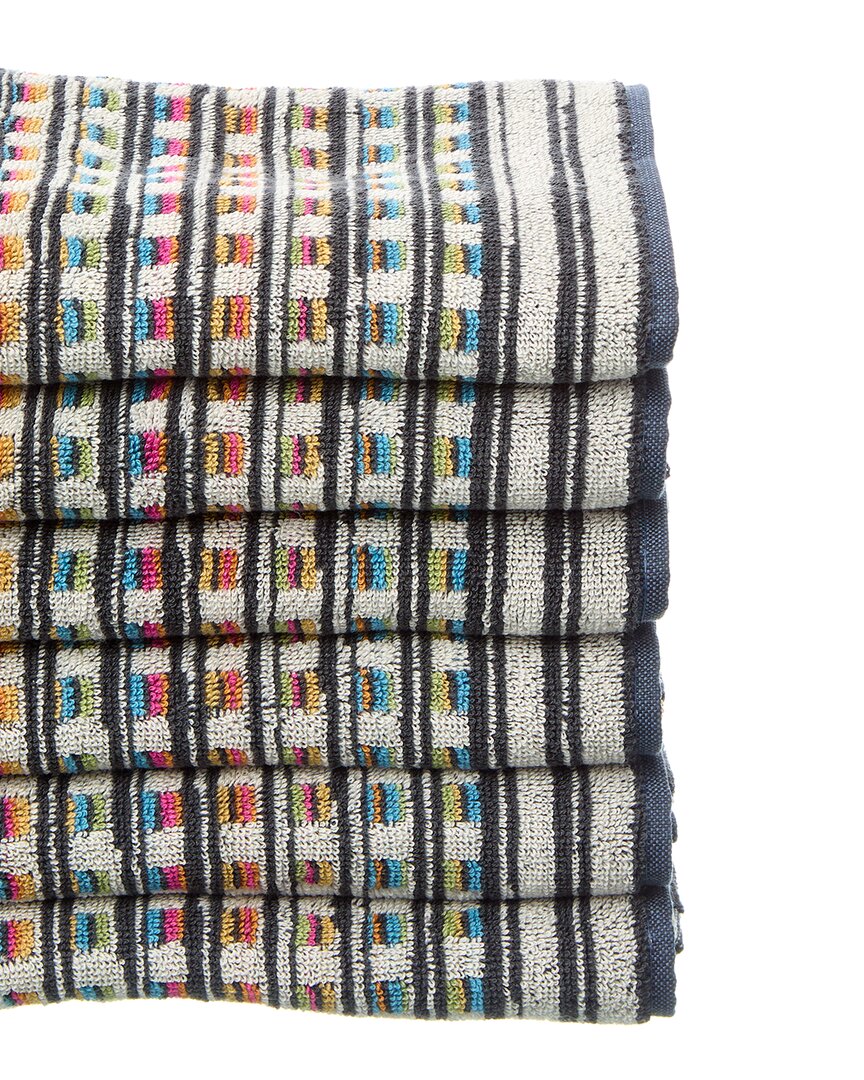Missoni Home Benji Set Of 6 Hand Towels