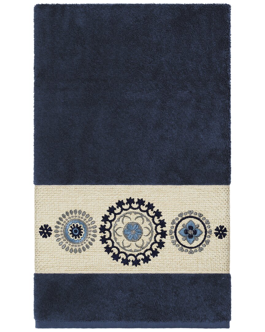 Shop Linum Home Textiles Isabelle Turkish Cotton Embellished Bath Towel