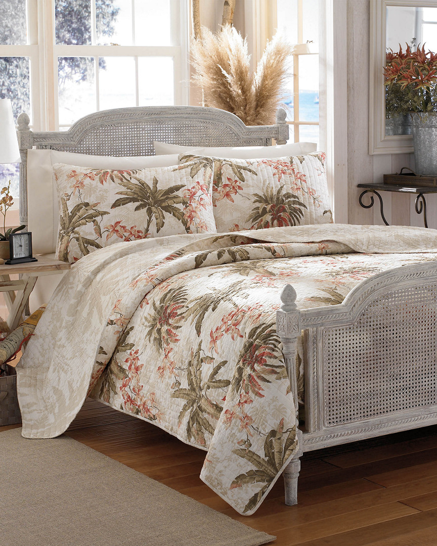 Tommy Bahama Bonny Cove Cotton Quilt Set