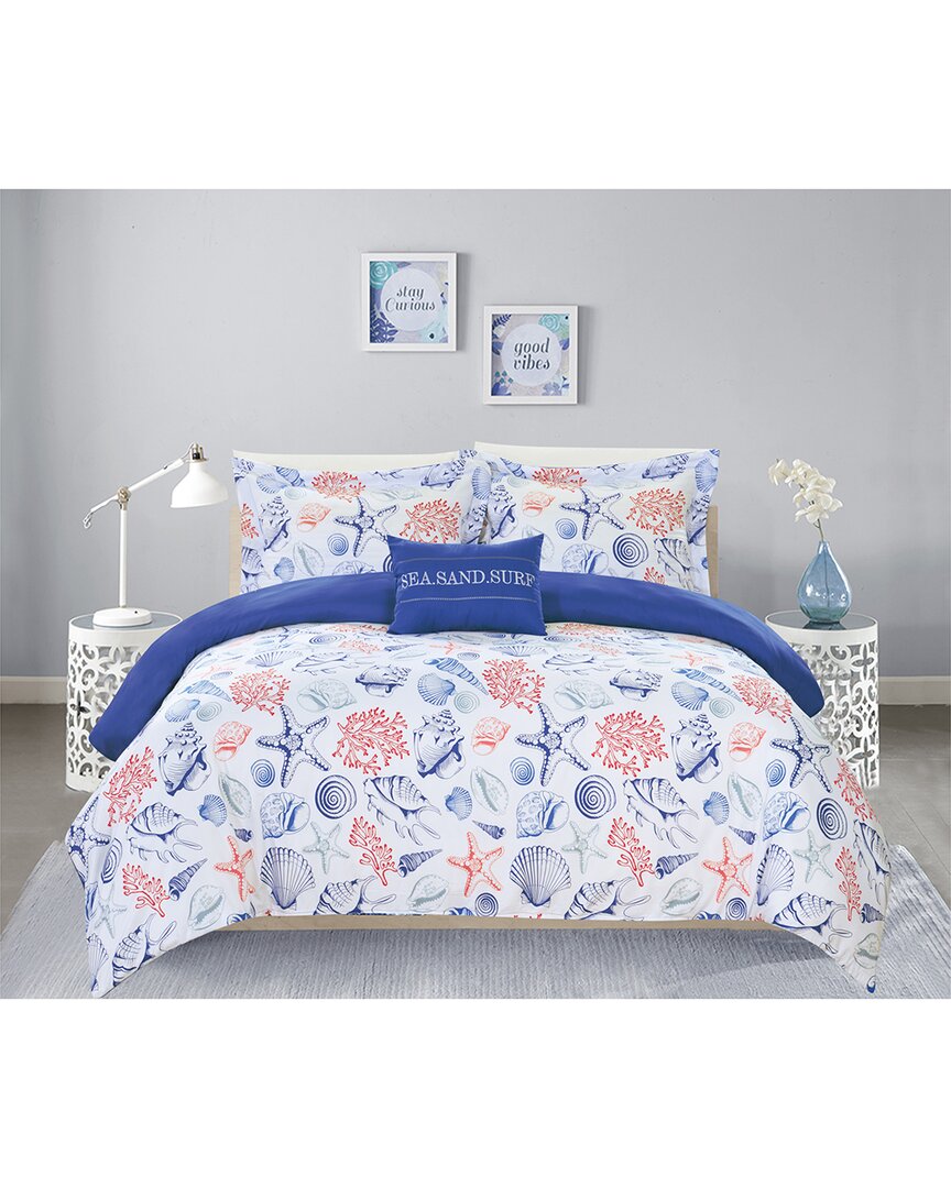 CHIC HOME CHIC HOME CANDACE REVERSIBLE DUVET COVER SET