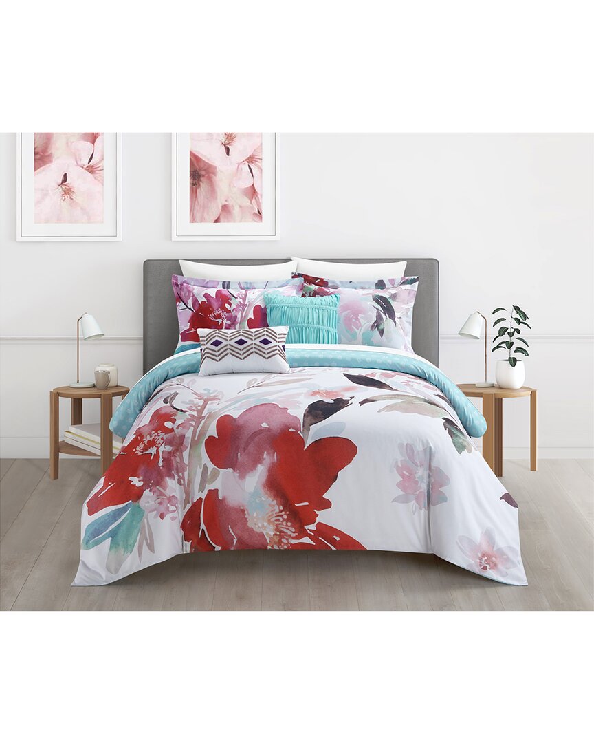 Chic Home Walfried Reversible Comforter Set In Multi