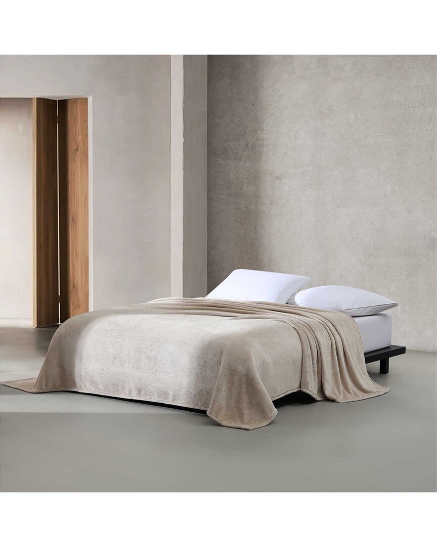 Calvin Klein Core Plush Solid Plush Blanket