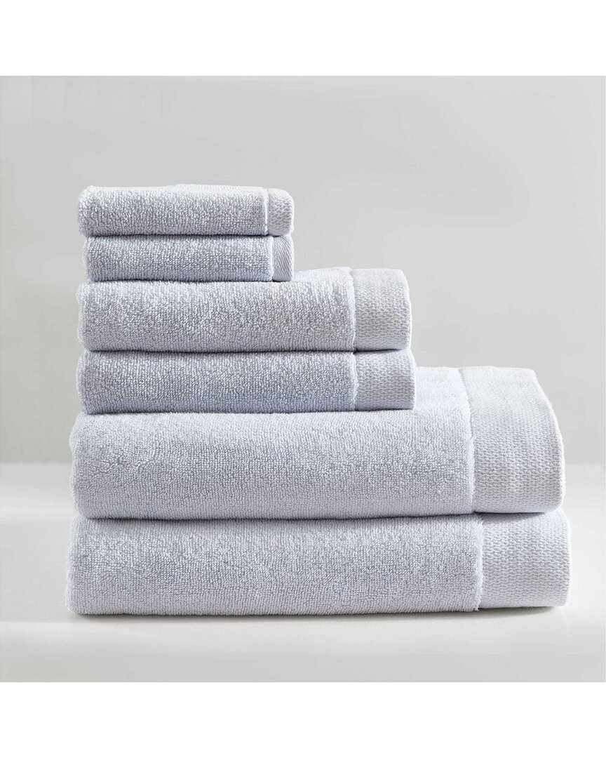 Calvin Klein Entwine Solid Cotton Terry 6pc Towel Set