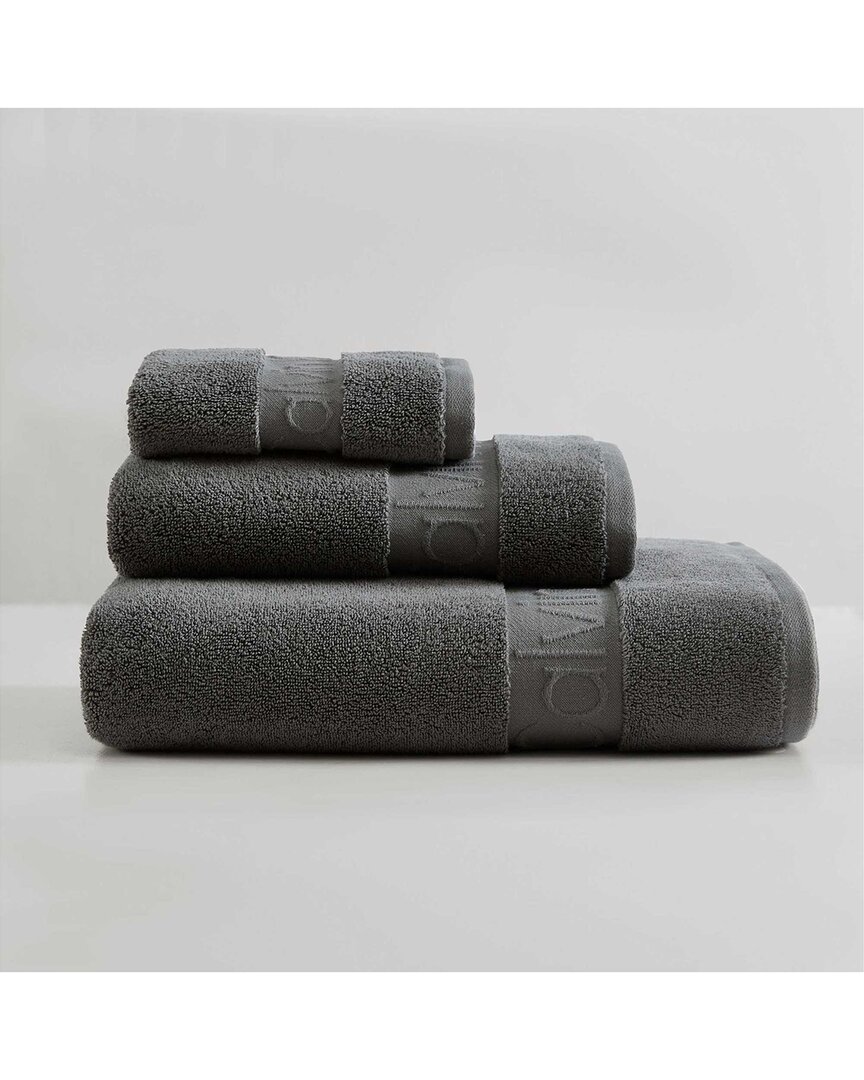 Calvin Klein Iconic Cotton Terry 3pc Towel Set