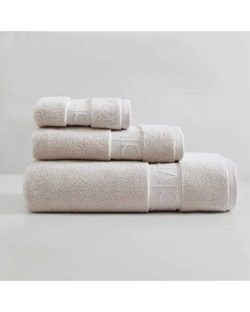 Calvin Klein Iconic Cotton Terry 3pc Towel Set
