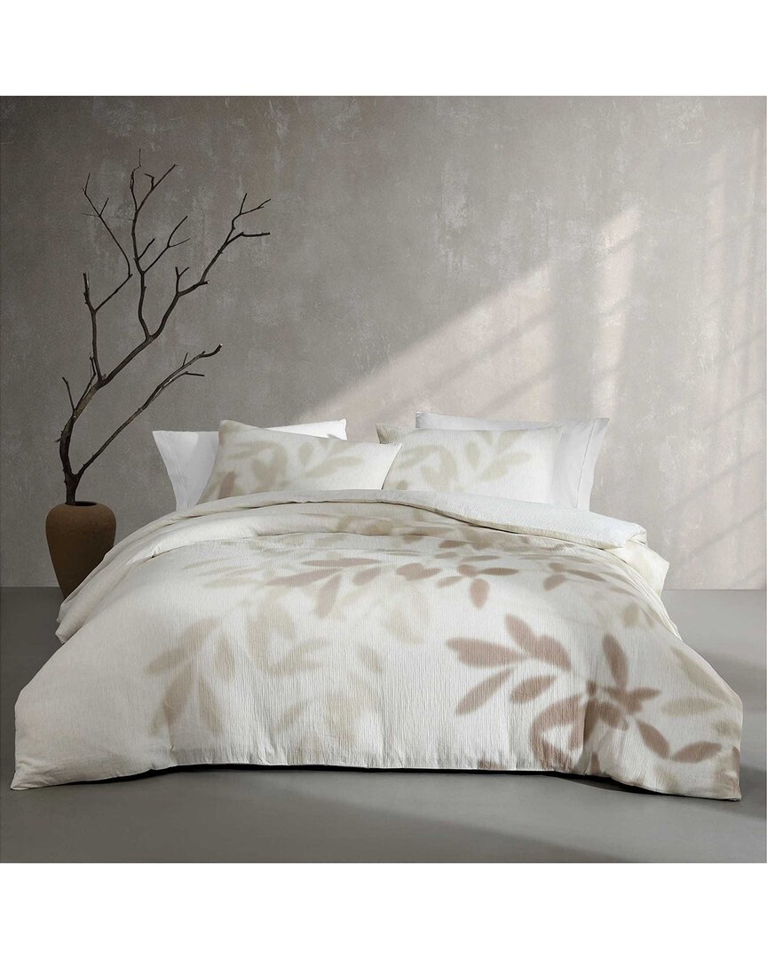 Calvin Klein Shadow Branches Cotton Melange Gauze Comforter Set