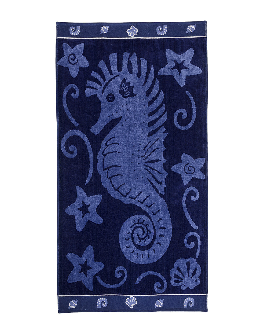 Superior Sea Horse Oversized Beach Towel