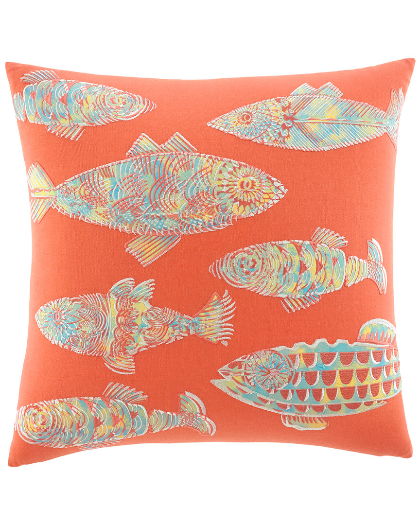 Tommy Bahama Batic Fish Square Pillow