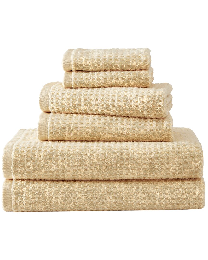 Tommy Bahama Northern Pacific Cotton Terry 6pc Towel Set In Yellow