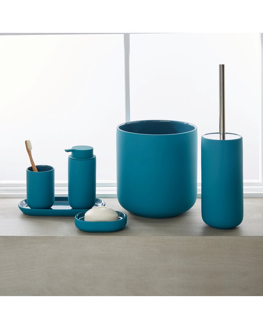 Moda At Home Callan 6pc Bath Countertop Set In Blue