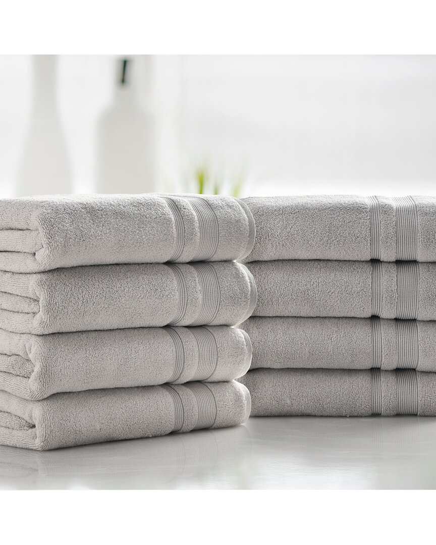 Kathy Ireland 4pc Zero Twist Cotton Plush Bath Towel Set