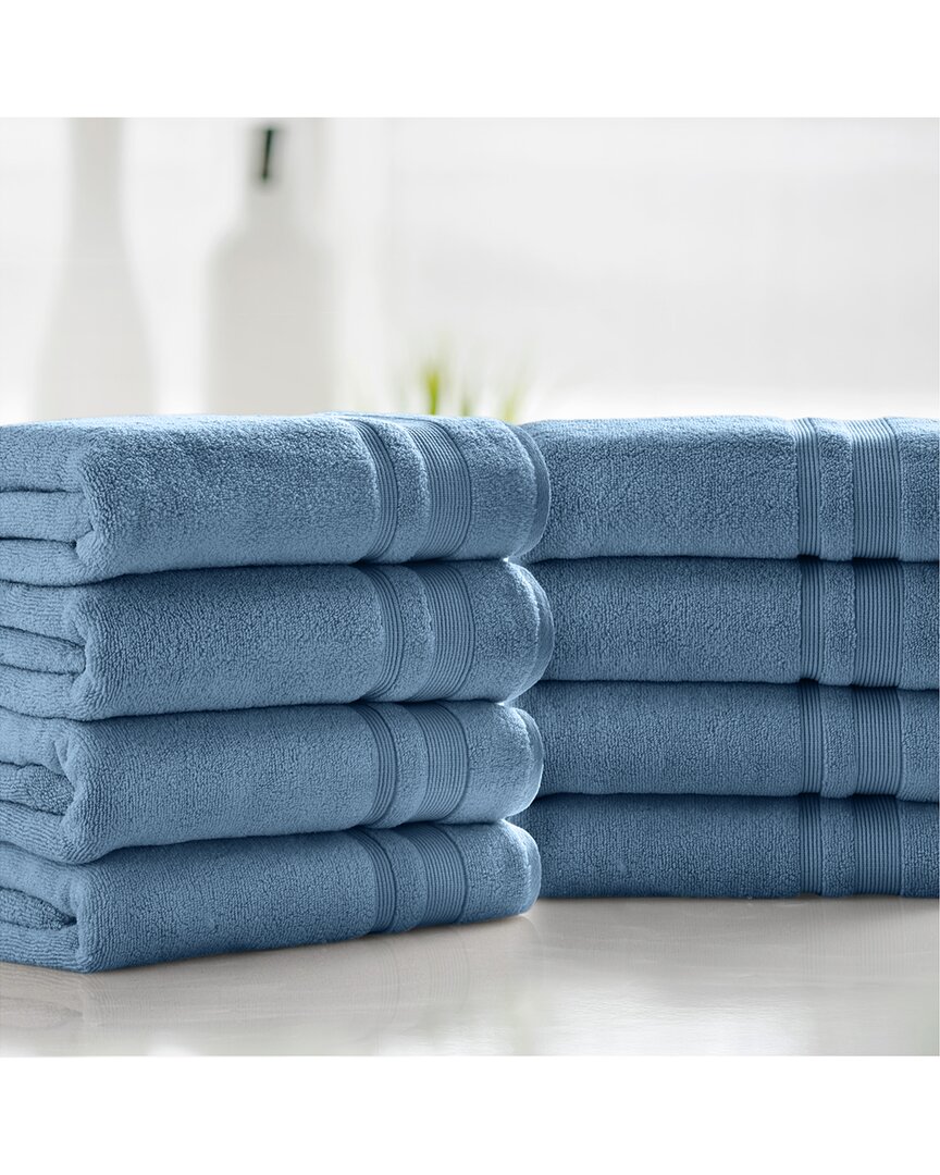 Kathy Ireland 4pc Zero Twist Cotton Plush Bath Towel Set