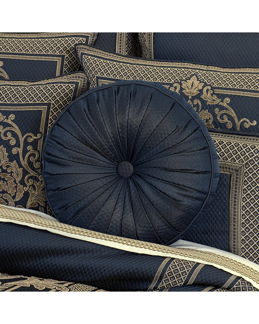 J Queen New York J. Queen New York Excelsior Tufted Round Decorative Throw Pillow